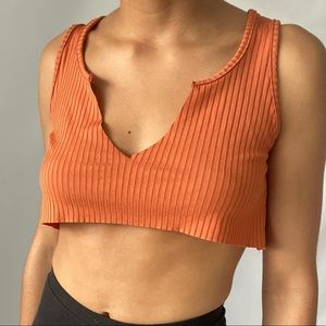 Orange Crop Top